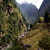 Uttarkashi to Gangotri Temple road 