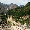 Curved road towards Joshimath