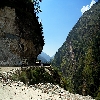 Dangerous road towards Badrinath Dham from Joshimath