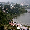 Houses inside water due to Tehri Dam rise in water level