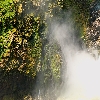 Gaganachukki Water falls close up and abstract at Shivanasamudram