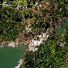 Alaknanda river by the side of the road