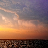 Before sunrise on Godavari river 