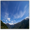 cloud burst on himalayan peaks as seen at Guna paani camp Sarpass YHAI trek
