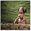 strange look of a kid
