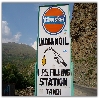 Petrol filling station at Tandi near Keylong