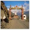 Entry gate to Keylong