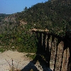 Train bridge Kangra train