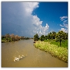 Kabini river flowing after Nanjangud near Suttur