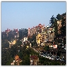 Buildings and hotels at Shimla Mall road area