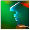 Human face, a visual effect