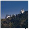 Om peak hill ranges during evening photo taken during evening