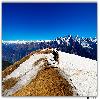Himalayan range as seen from Sar pass