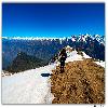 View of Naggar valleys from Sarpass