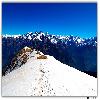 Himalayan range at Sarpass