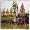 People at Hooghli river near Dakshineswar