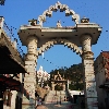 Temple entrance