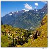 Valley view at Manali Rohtang pass