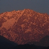 color of the hill as per sun colour