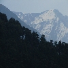 Snow capped Dhauladhar hills