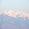 Close up view of snow mountains from Dalhousie
