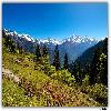 Himalayan range during Sarpass trek
