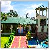 From inside the resort the main entrance