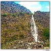 A waterfall on the way from Chaukori to Munsiyari