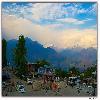 Early monring view at Munsiyari