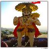 A hanuman temple on the way to Bhimtal lake