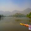 View of the complete lake