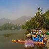 View of the complete lake
