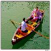 Lake boating in Bhimatal of Uttarakhand