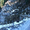 Road and snow