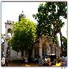 Side of the main hall of Bobbili Palace