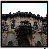 Front of main hall inside Jeypore Palace in Odisha