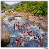 Enjoying in water at Chaparai near Araku