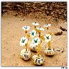 Flowers made of bamboo at Perantalapalli