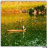 Fishing on boat on river Godavari