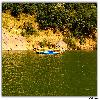 Fishing small boat at river Godavari
