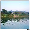 Villages by the side of river 