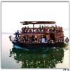 Close view of the launch on river Godavari 