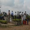 Local market selling banana at Rajahmundry 
