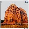 Side view of wagon-vaulted roof    of Telangana Mandir 