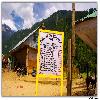 Horse ride rate chart displayed at Aru valley