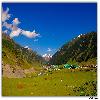 By the side of river Sonmarg is 80 KM from Srinagar