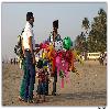 Toys and balloons at Juhu beach Mumbai  