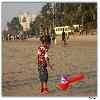 Kid at Juhu Beach Mumbai 