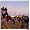Mumbai Juhu chaupati in Evening time