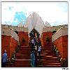Steps to go up in Lotus temple Delhi